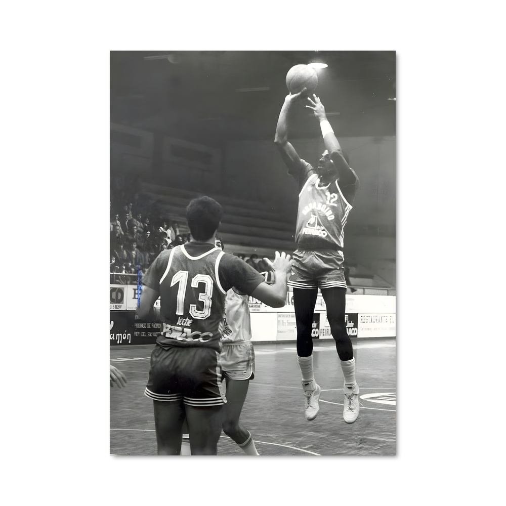Poster L'Ascension du Slam – affiche Basketball
